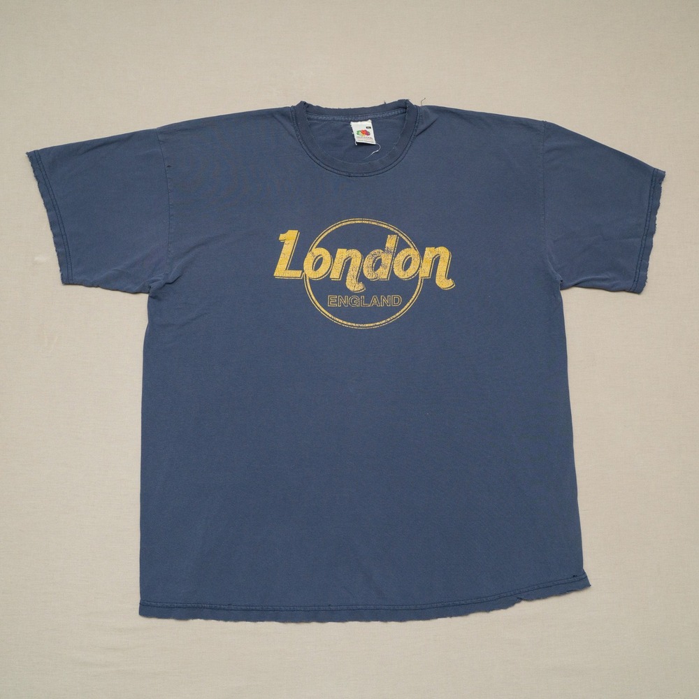 Vintage 2000s Y2k Hard Rock Cafe Parody London England Souvenir T Shirt Adult XL
